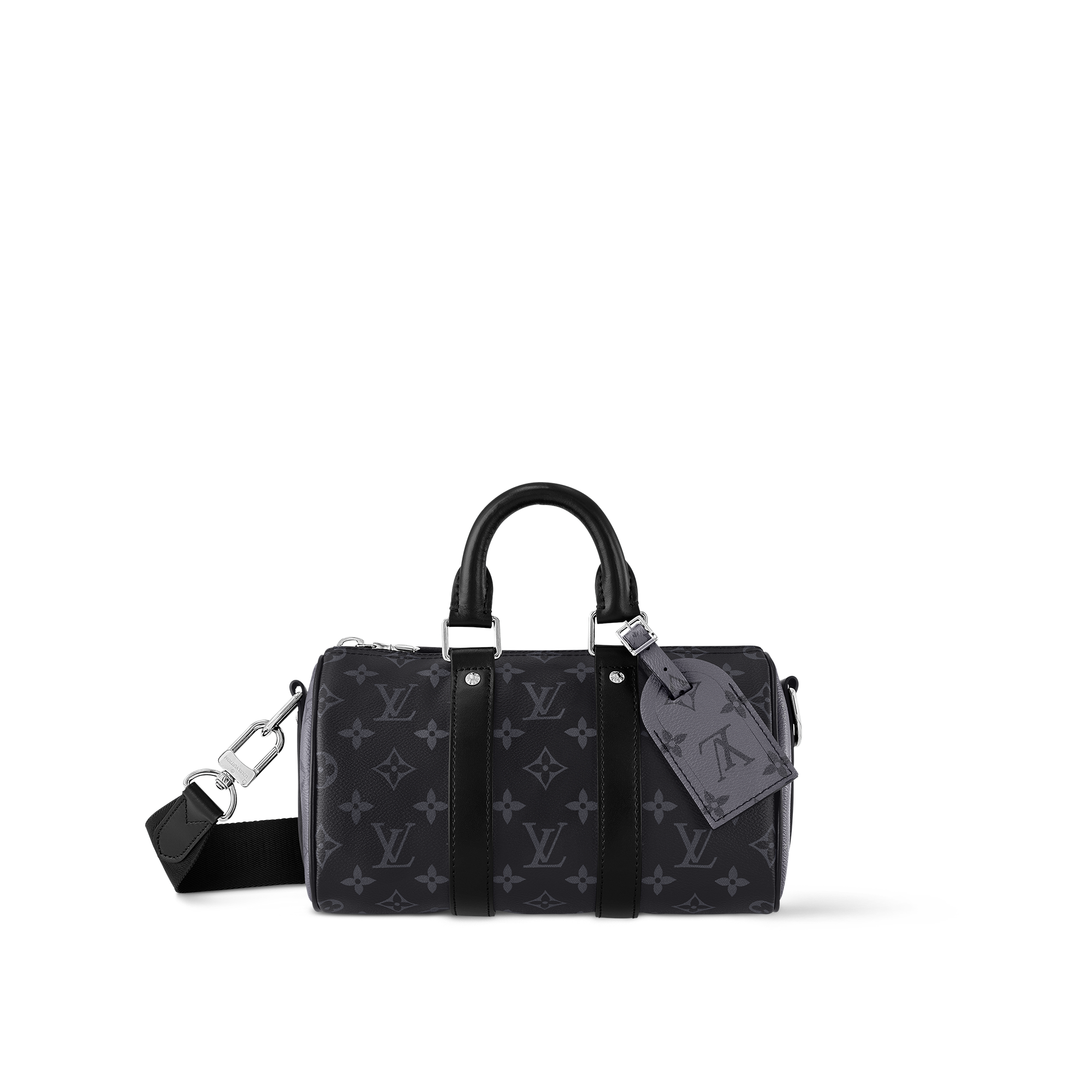 Keepall Bandoulière 25 Monogram Eclipse - Men - Bags | LOUIS VUITTON ®